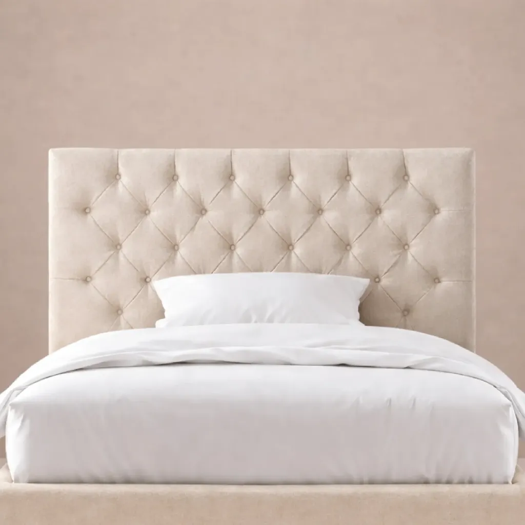 SUMBOK A01 Headboard (Beige, 90, Without Wings - بدون جانبين).webp