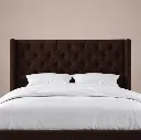 SUMBOK A01 Headboard (Brown, 170, With Wings - مع جانبين).webp