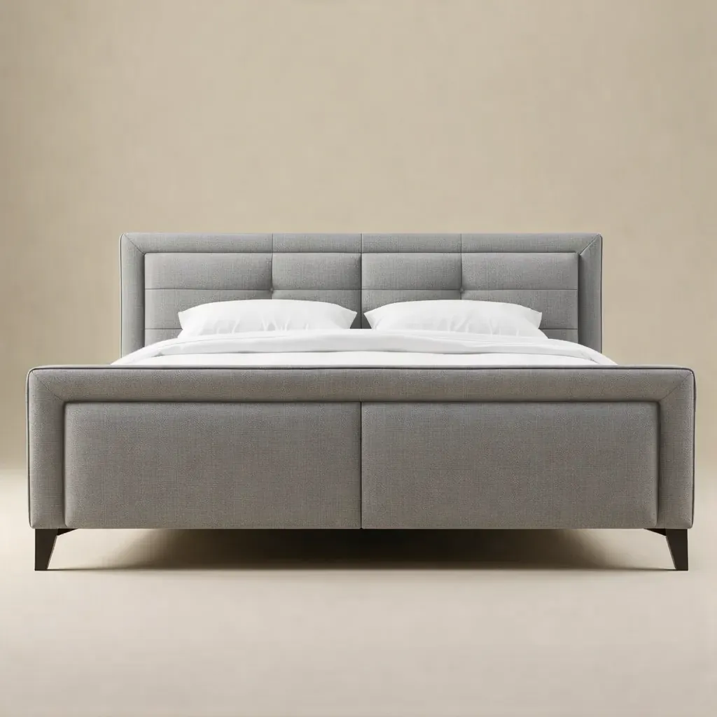 [SUMBOK-A12-Bed776] SUMBOK A12 Bed (170X190, Light gray)