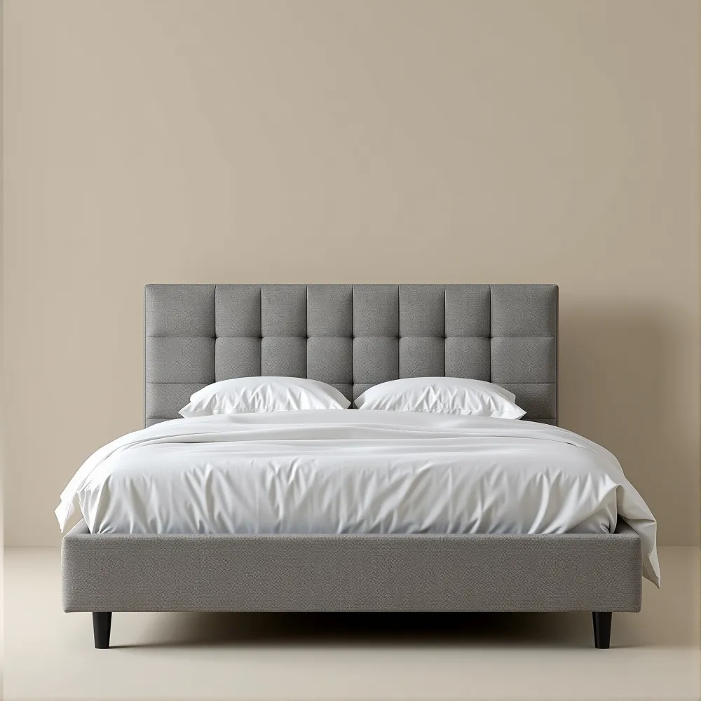 [SUMBOK-A14-Bed812] SUMBOK A14 Bed (170X190, Light gray)