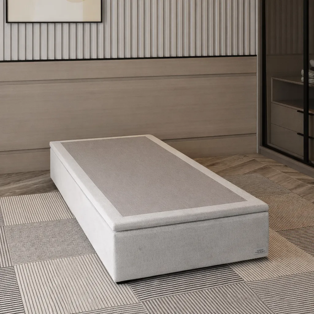 [SUMBOK-H01-Bed896] SUMBOK H01 Bed Box (Light gray, 90X190)